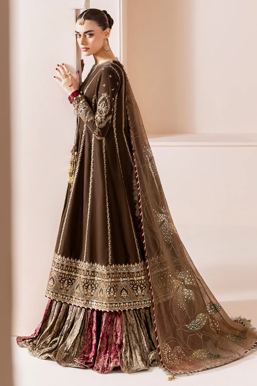 EMBROIDERED VELVET FORMAL CVF25-D04 | Velvet | Jazmin