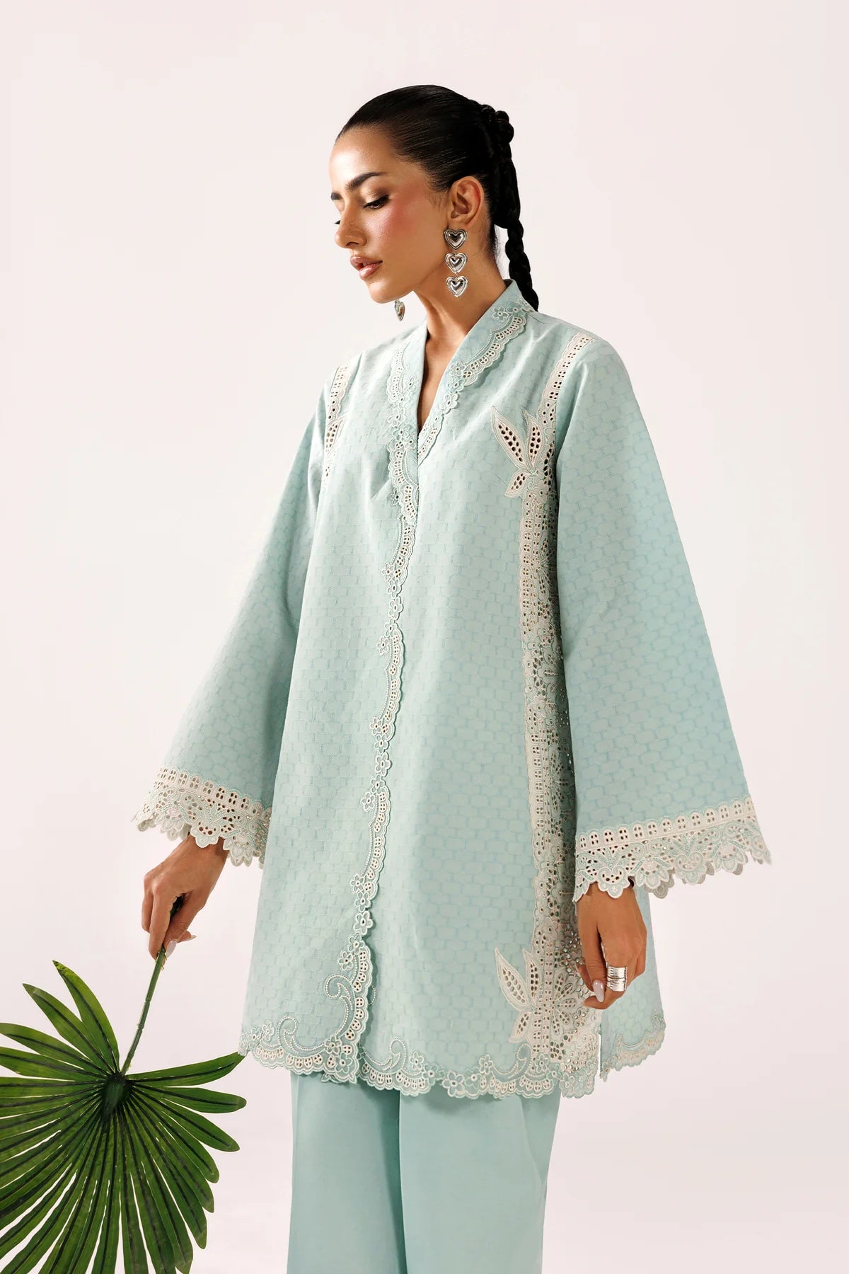QEC-06 AMARI | Embroidered Co-ords '26 | Qalamkar