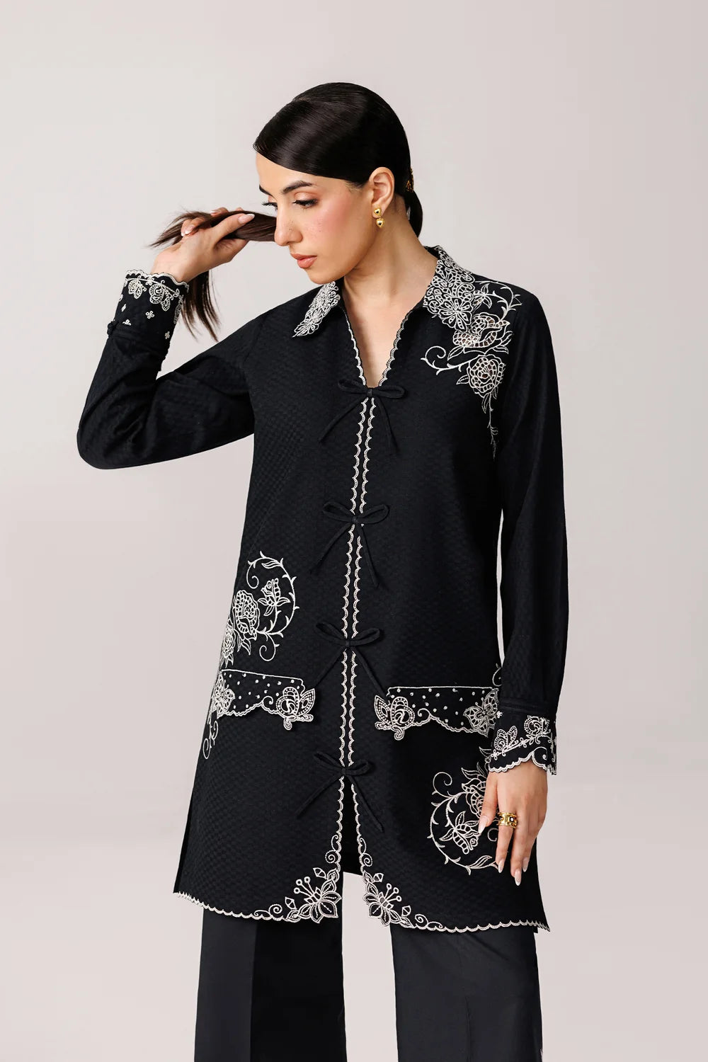 QEC-02 ANA | Embroidered Co-ords '26 | Qalamkar