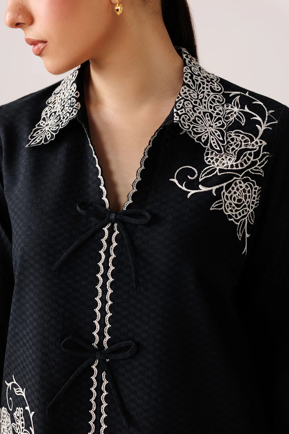 QEC-02 ANA | Embroidered Co-ords '26 | Qalamkar