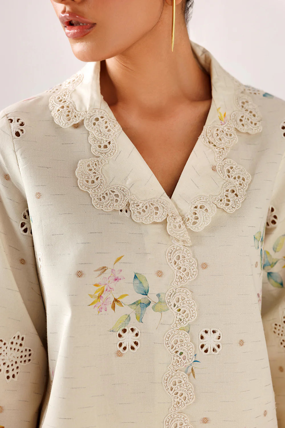 QEC-01 NANA | Embroidered Co-ords '26 | Qalamkar