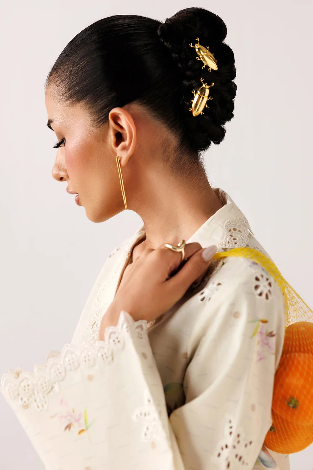 QEC-01 NANA | Embroidered Co-ords '26 | Qalamkar