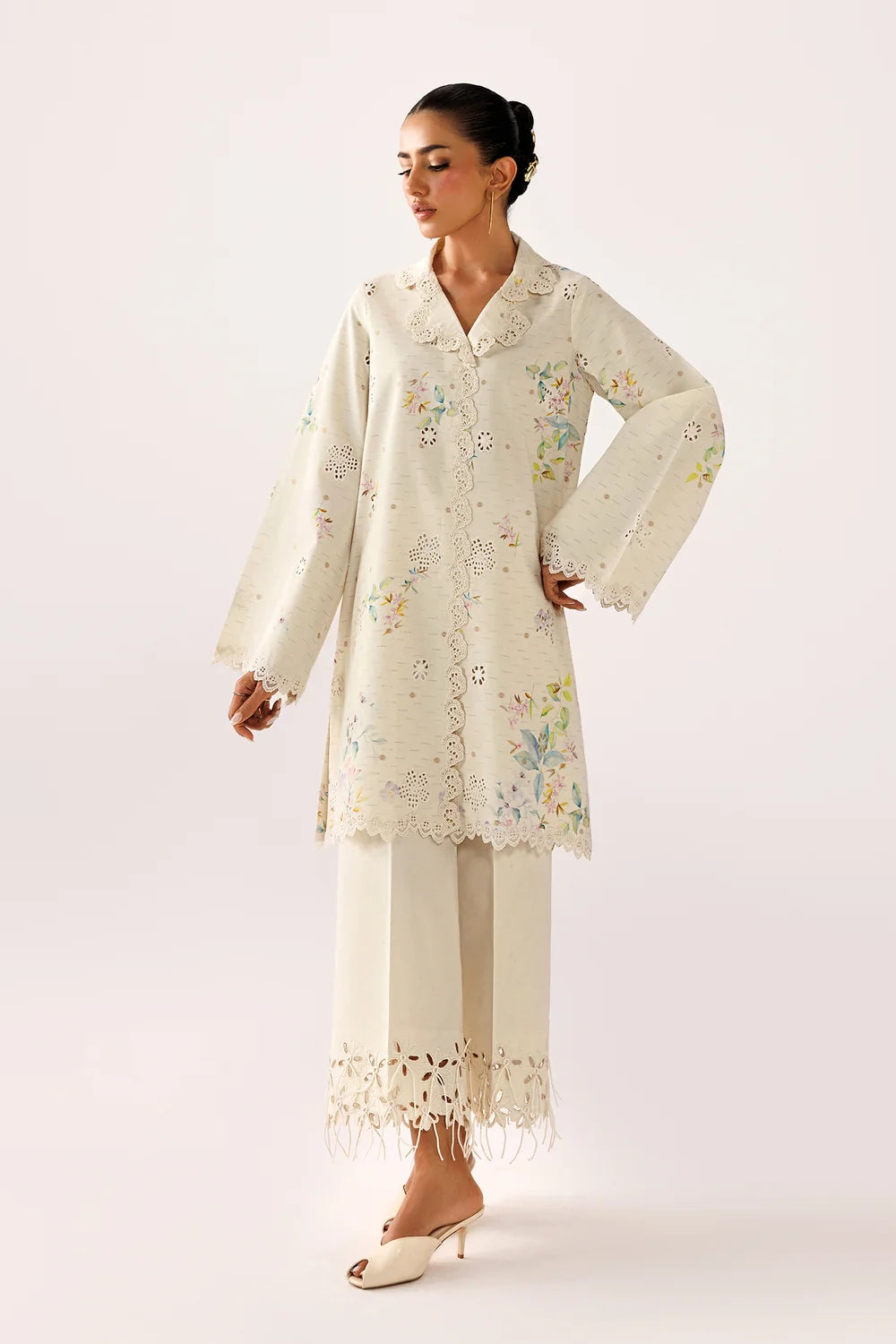 QEC-01 NANA | Embroidered Co-ords '26 | Qalamkar