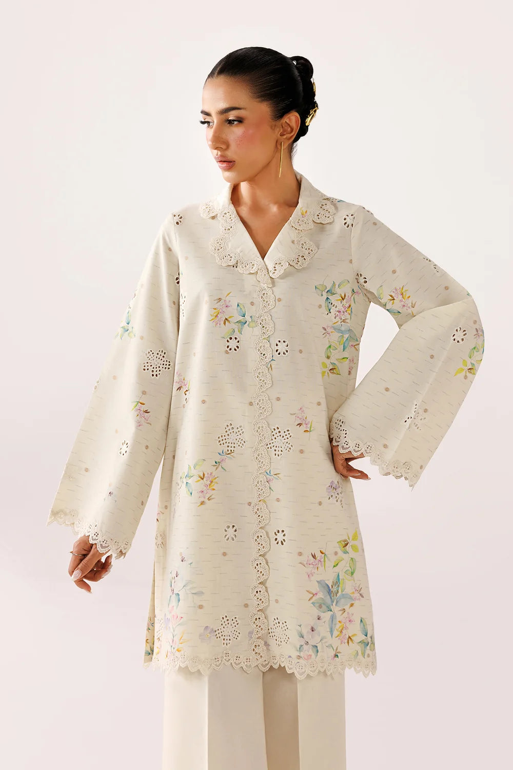 QEC-01 NANA | Embroidered Co-ords '26 | Qalamkar