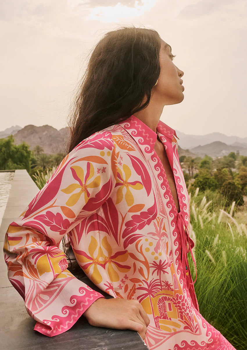 LOLA SALMON PINK | Resort Wear Trends | Tiya By Sania Maskatiya