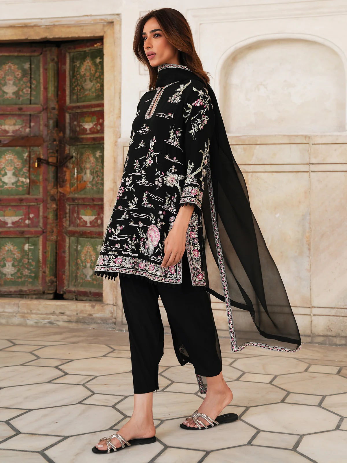 NATASHA, SKINNY SHALWAR & DUPATTA | RSVP YES IN STYLE | MISHA LAKHANI