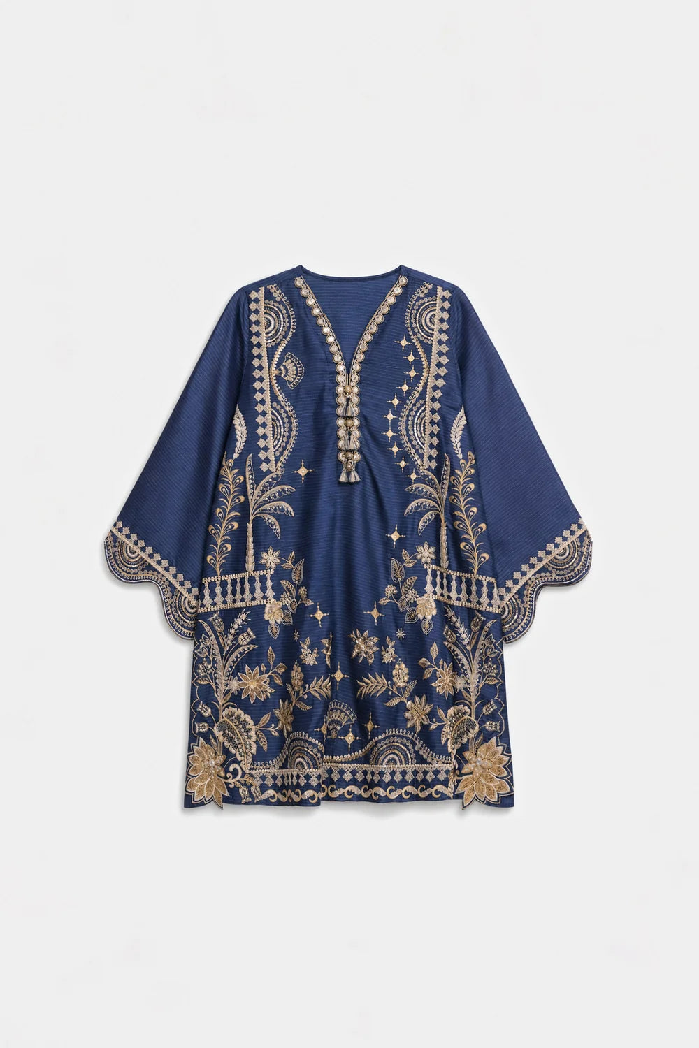 DARK BLUE | E4818-103-618 | Rozana Winter Drop 2 | Ethnc