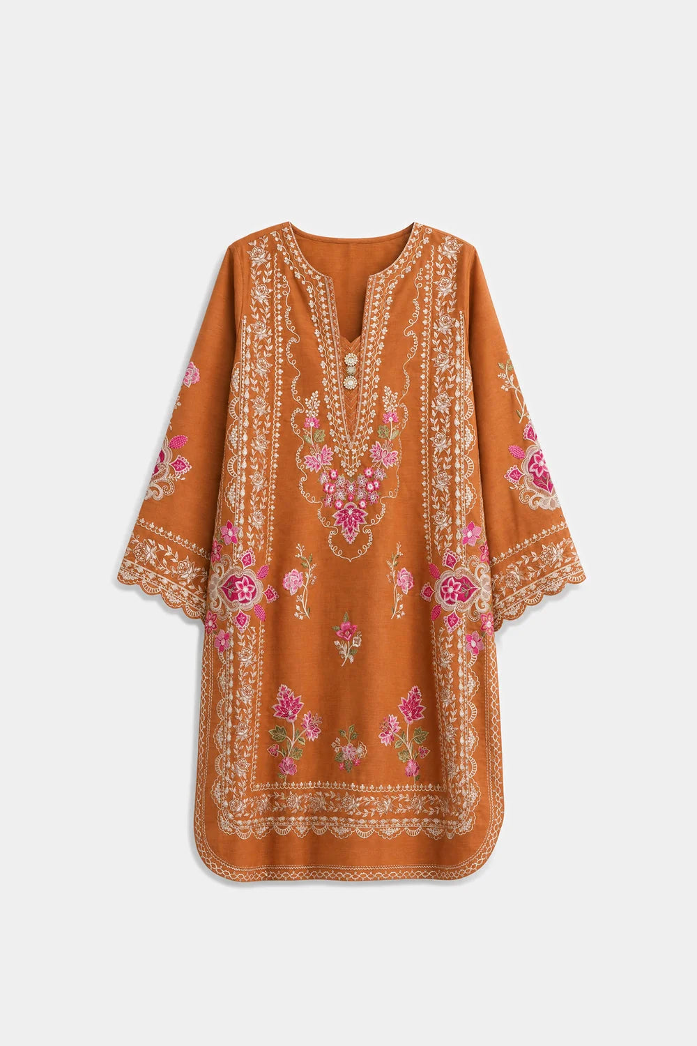 ORANGE | E4910-103-202 | Rozana Winter Drop 2 | Ethnc
