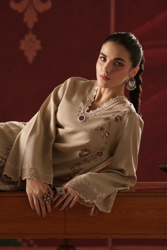 MUSHROOM | E4876-103-814 | Rozana Winter Drop 2 | Ethnc