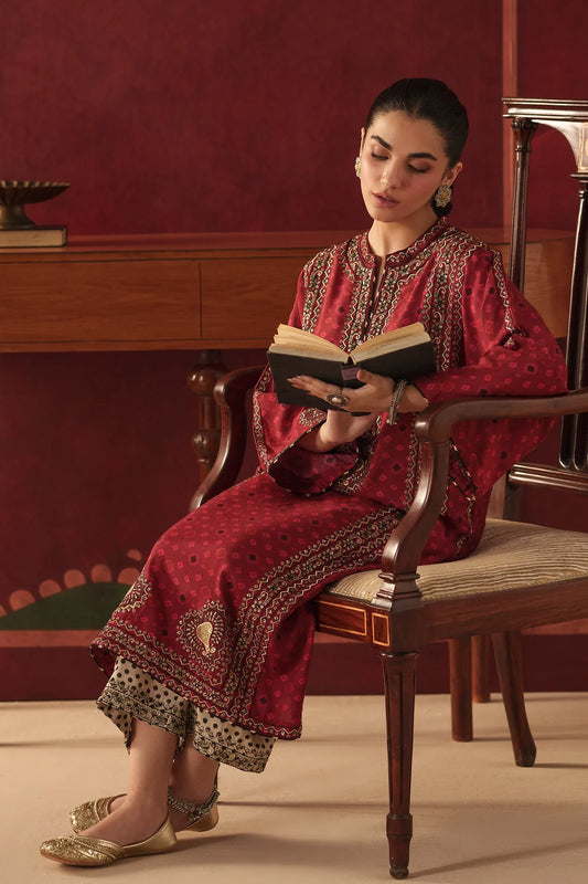 CHERRY RED | E4835-103-306 | Rozana Winter Drop 2 | Ethnc