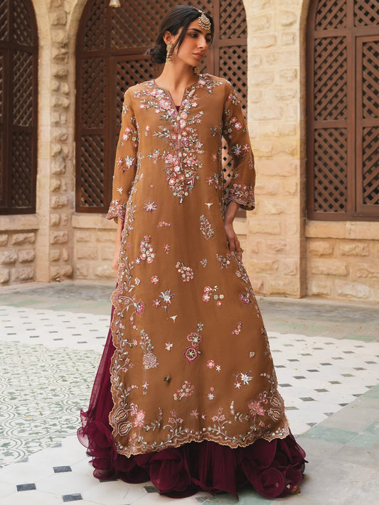 SIDE SLIT & SWIRLY LEHENGA | NEW IN | MISHA LAKHANI