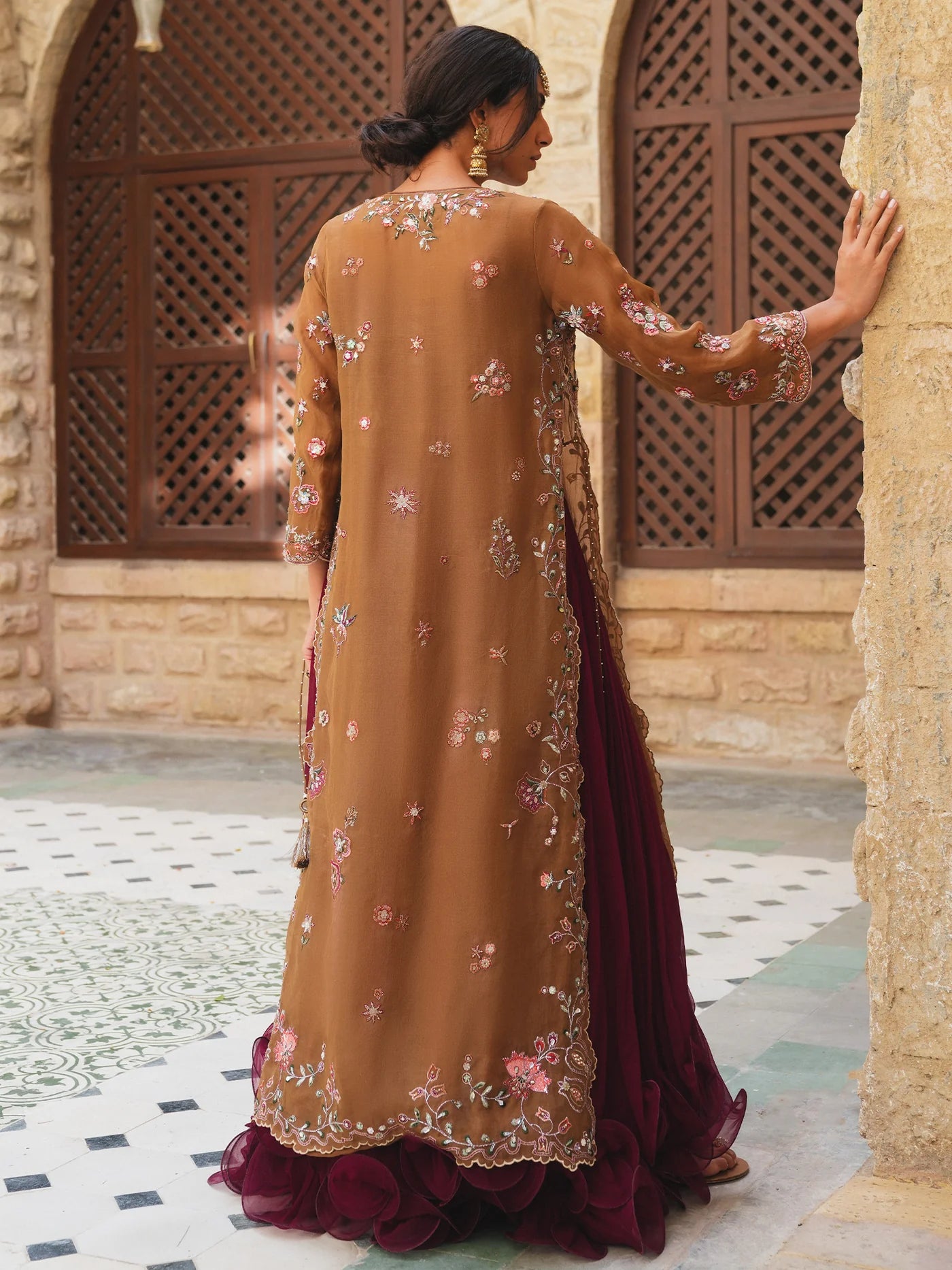 SIDE SLIT & SWIRLY LEHENGA | NEW IN | MISHA LAKHANI