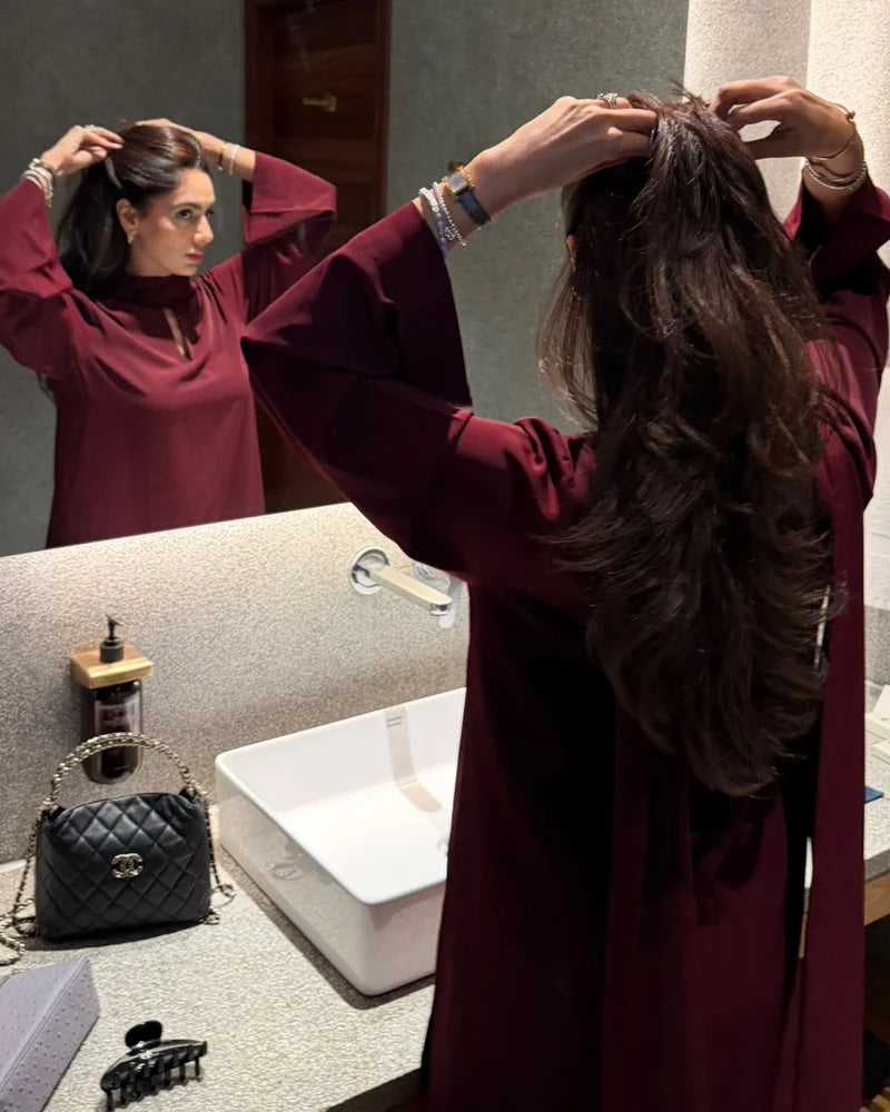 Burgundy Kendall Set | New Arrivals | LIRA
