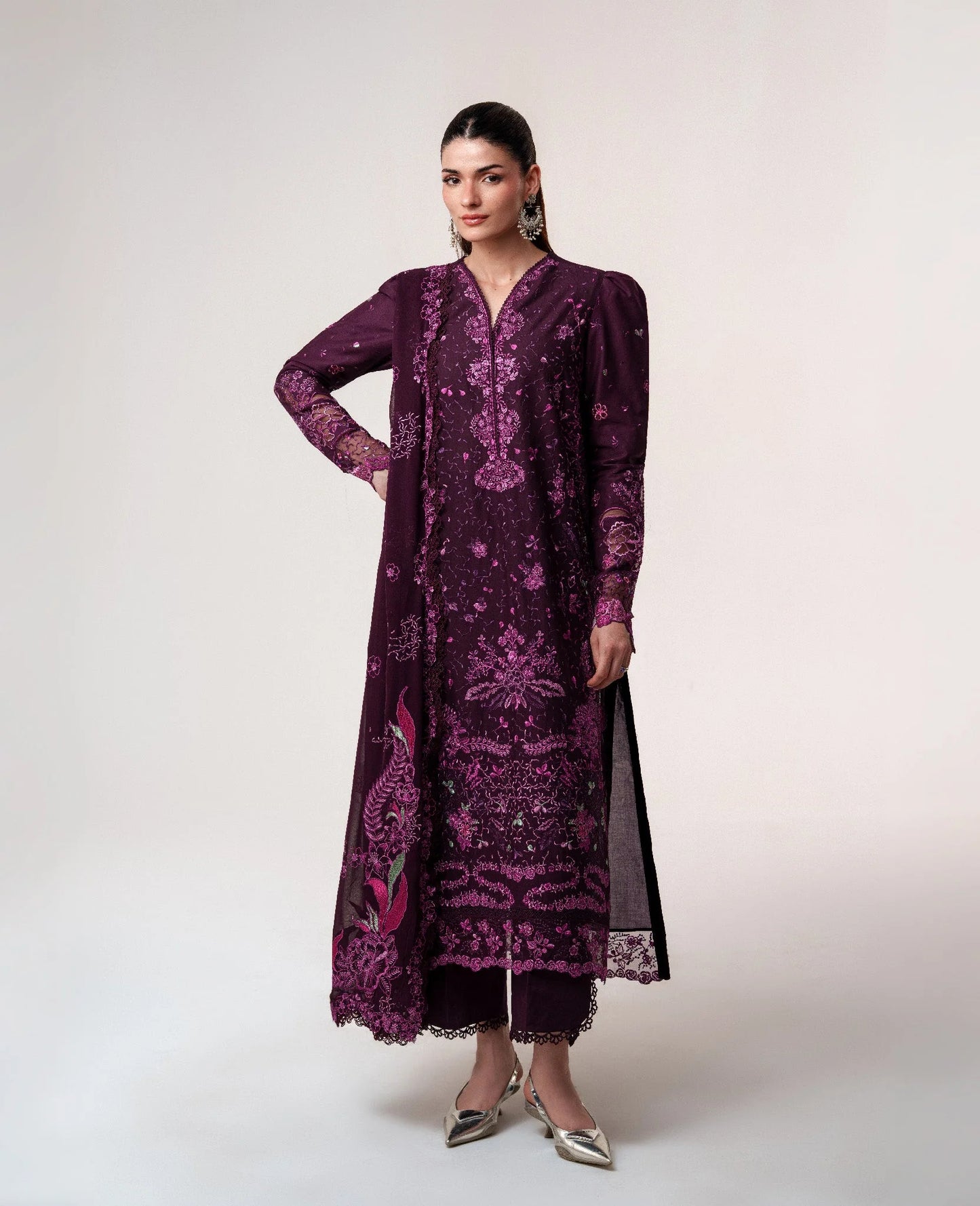 Icie | Reine Luxury Lawn Stitched '26 | Republic Womenswear