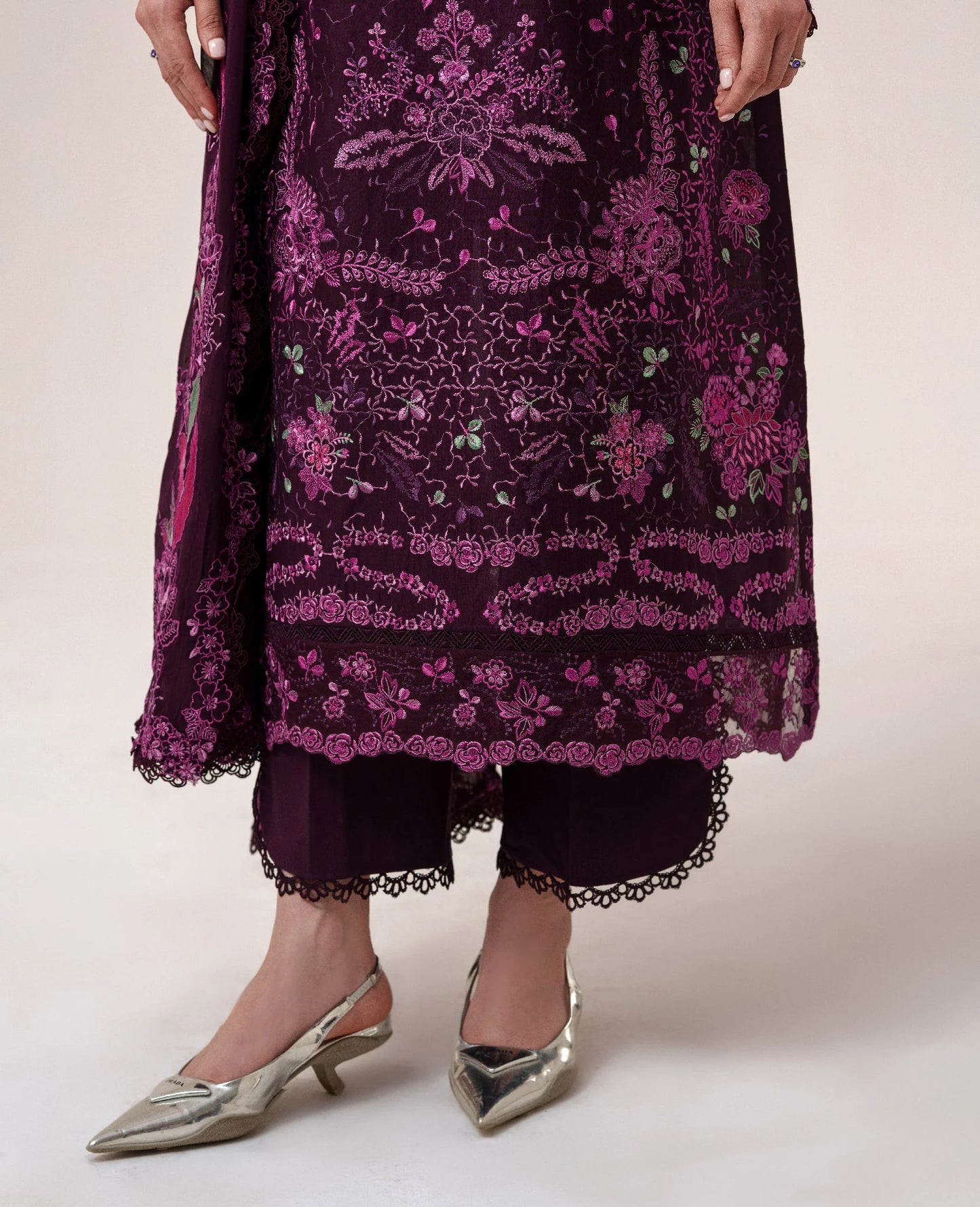 Icie | Reine Luxury Lawn Stitched '26 | Republic Womenswear