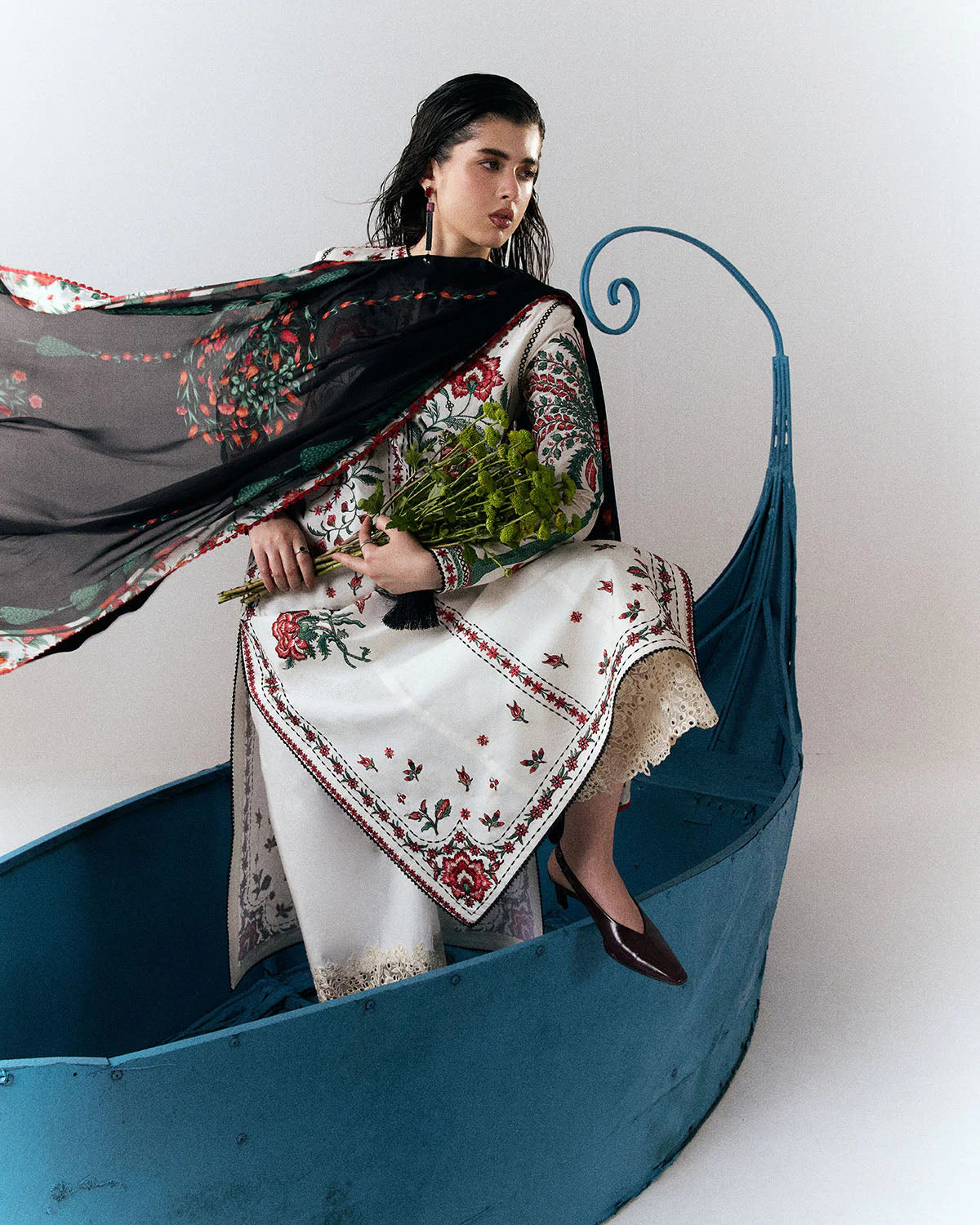 Inali | SS26 Edit III - Unstitched | Jugnu(RTS)