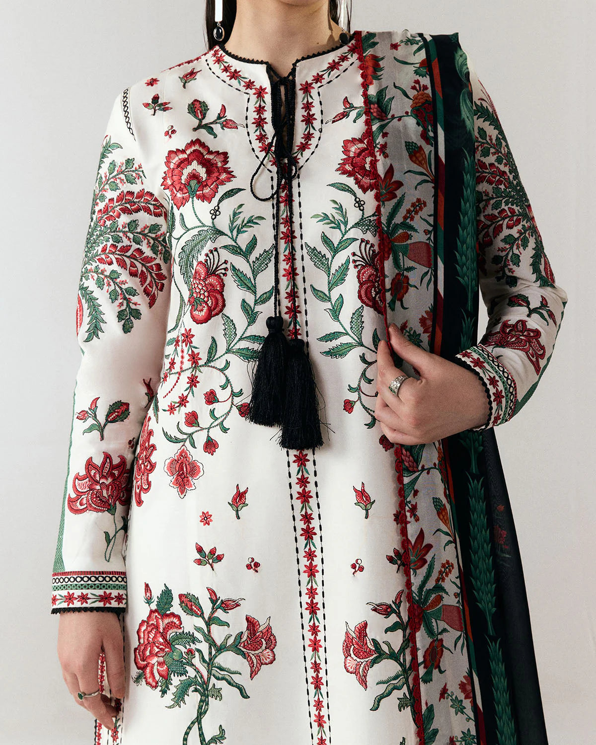 Inali | SS26 Edit III - Unstitched | Jugnu(RTS)
