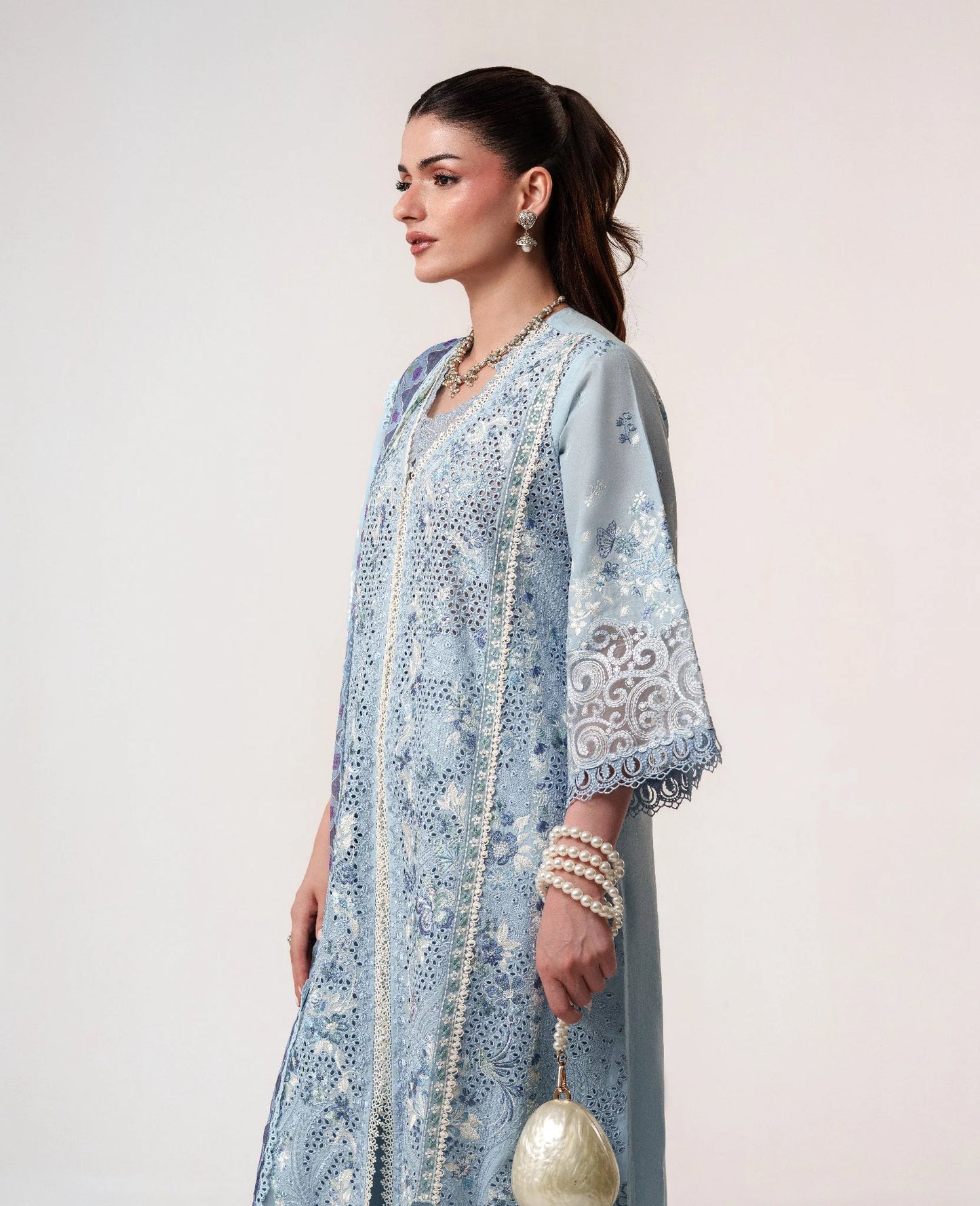 Iris | Reine Luxury Lawn Stitched '26 | Republic Womenswear