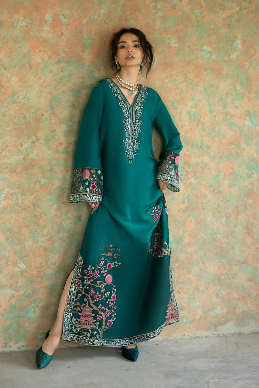 Jade Muse Kaftan | Summer Edition '26 |  Zainab Chottani