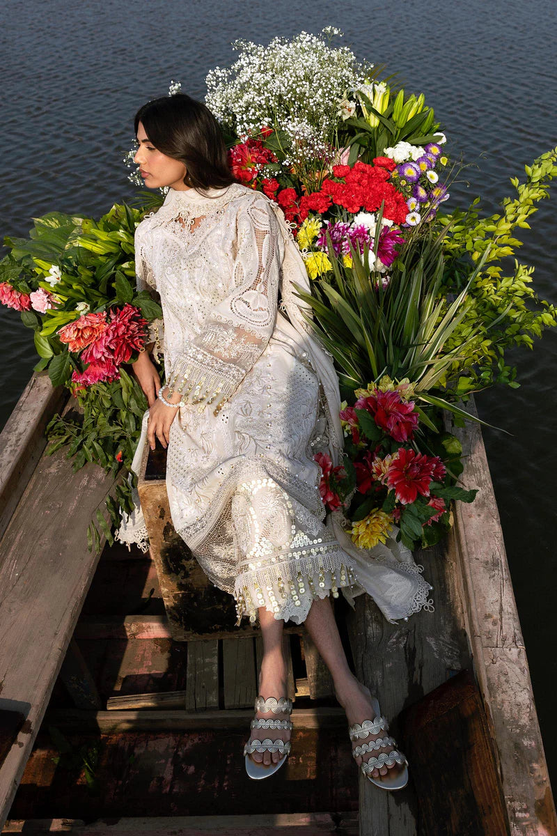 (L261-002-CV) | Unstitched  Luxury Lawn '26  | SANA SAFINAZ