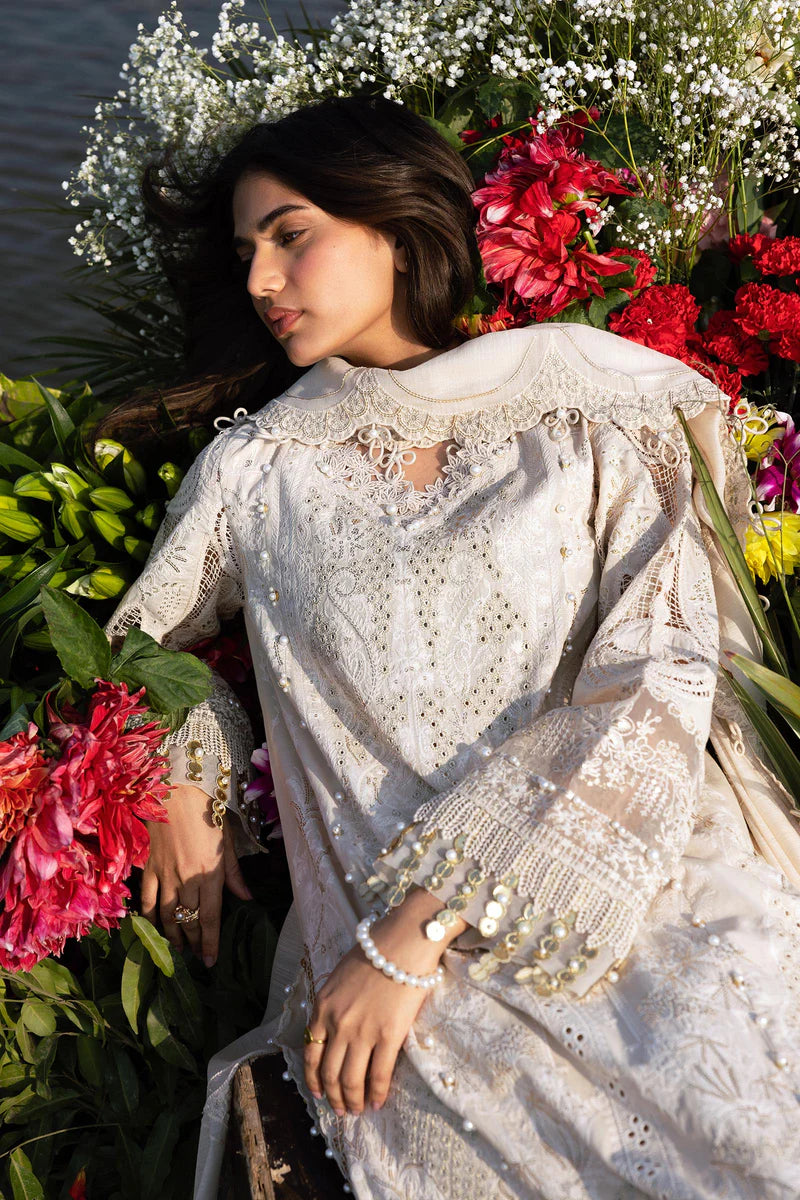 (L261-002-CV) | Unstitched  Luxury Lawn '26  | SANA SAFINAZ