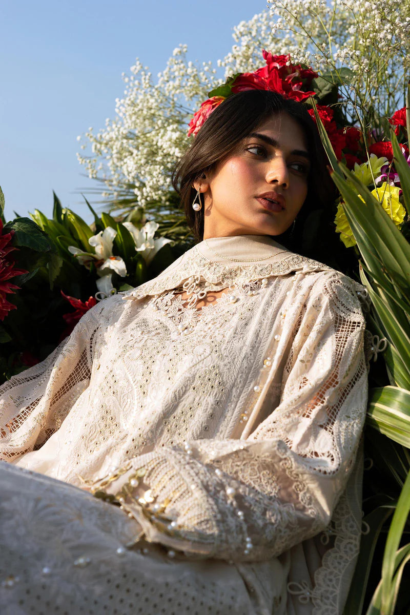 (L261-002-CV) | Unstitched  Luxury Lawn '26  | SANA SAFINAZ