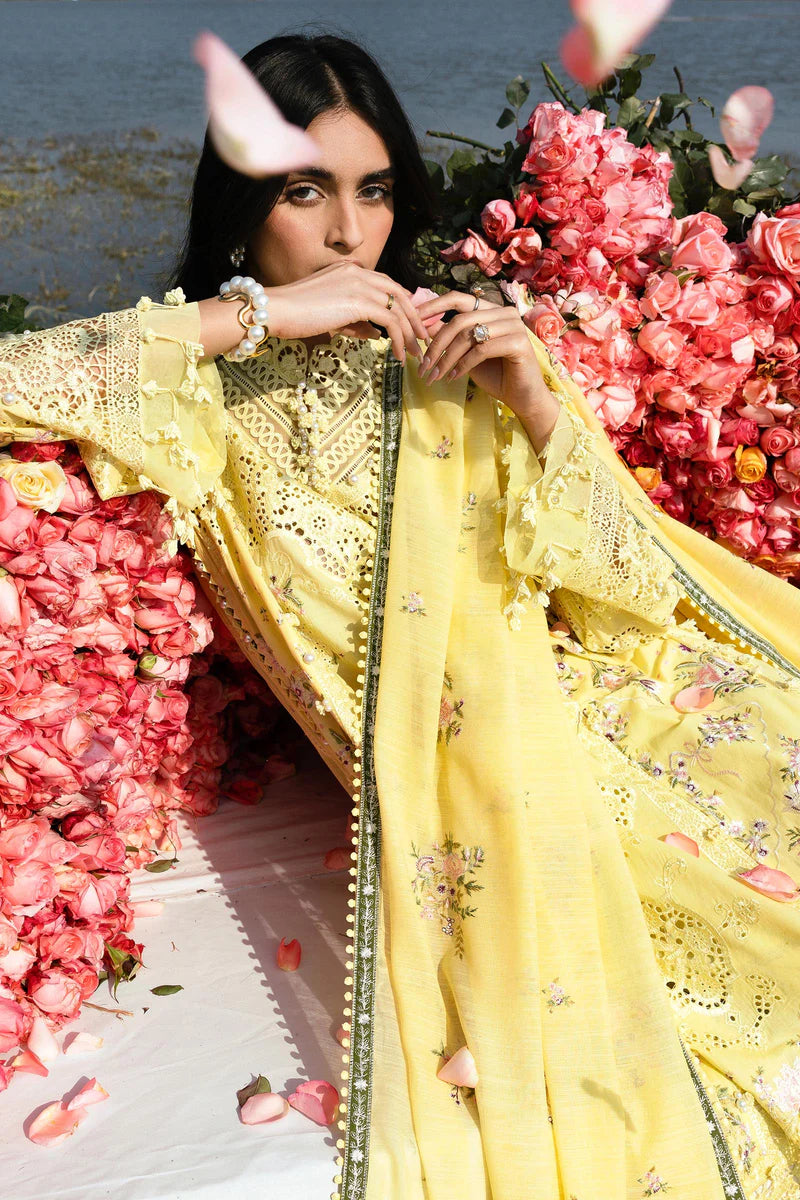 (L261-003-CV) | Unstitched  Luxury Lawn '26  | SANA SAFINAZ