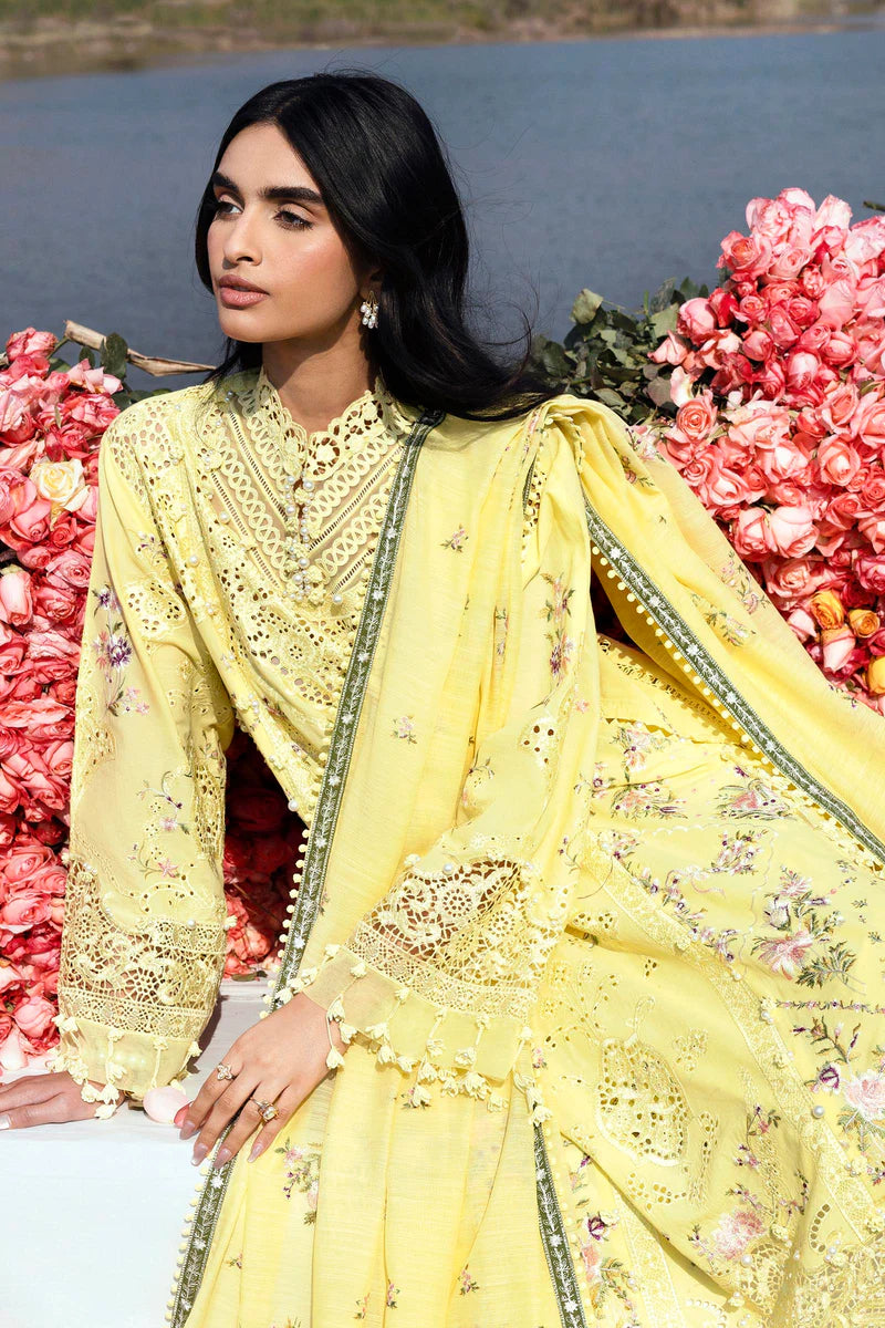 (L261-003-CV) | Unstitched  Luxury Lawn '26  | SANA SAFINAZ