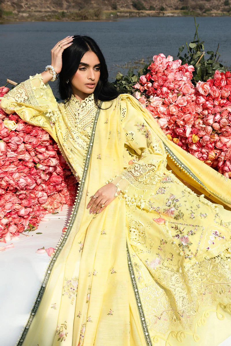 (L261-003-CV) | Unstitched  Luxury Lawn '26  | SANA SAFINAZ