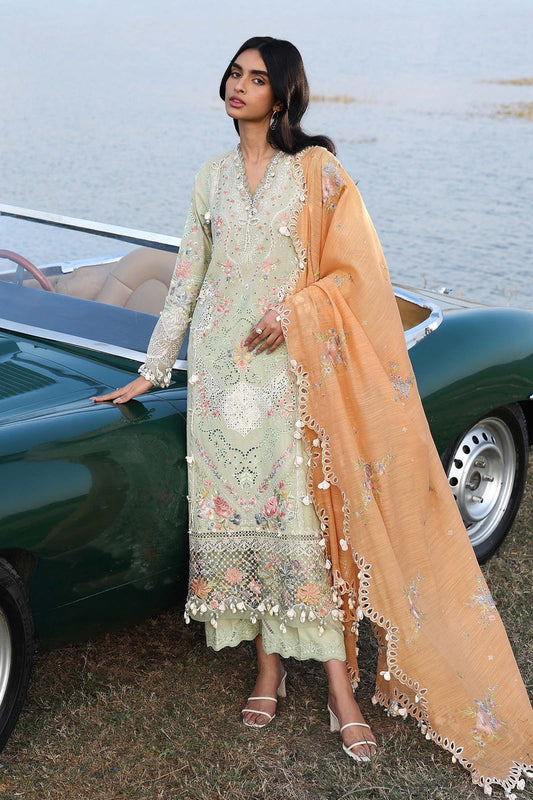 (L261-004-CV) | Unstitched  Luxury Lawn '26  | SANA SAFINAZ