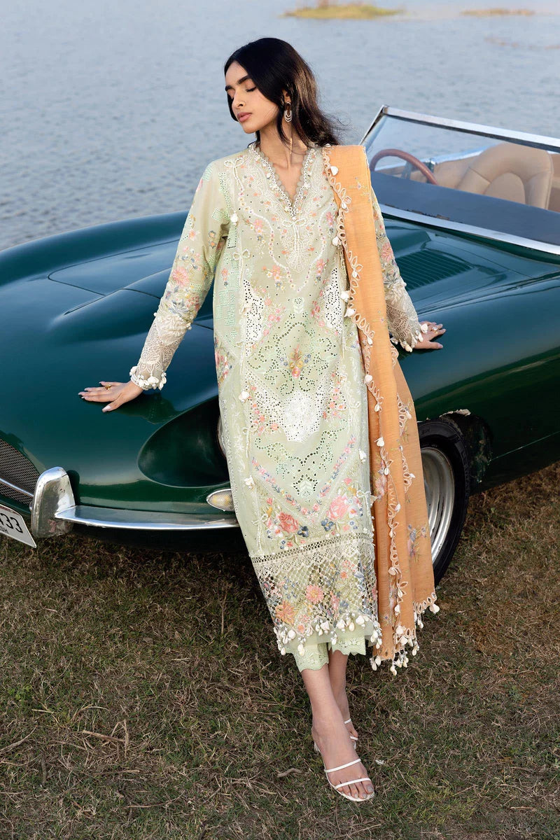 (L261-004-CV) | Unstitched  Luxury Lawn '26  | SANA SAFINAZ