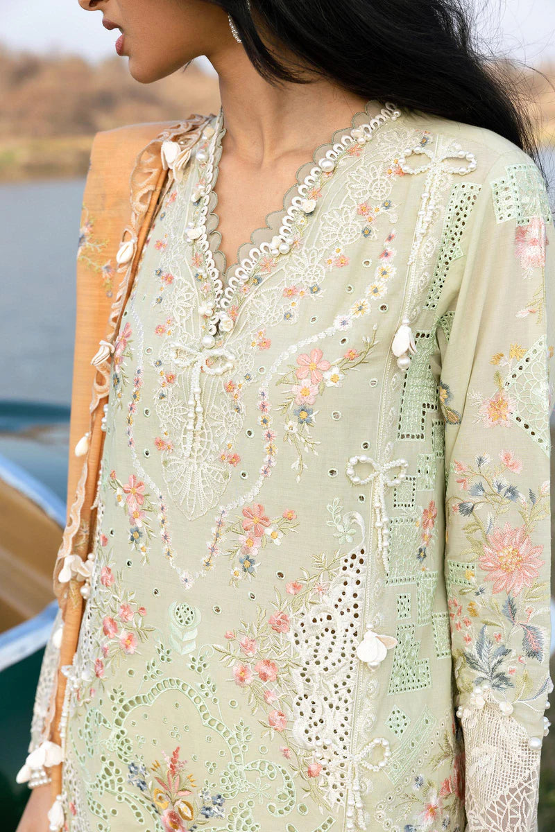 (L261-004-CV) | Unstitched  Luxury Lawn '26  | SANA SAFINAZ
