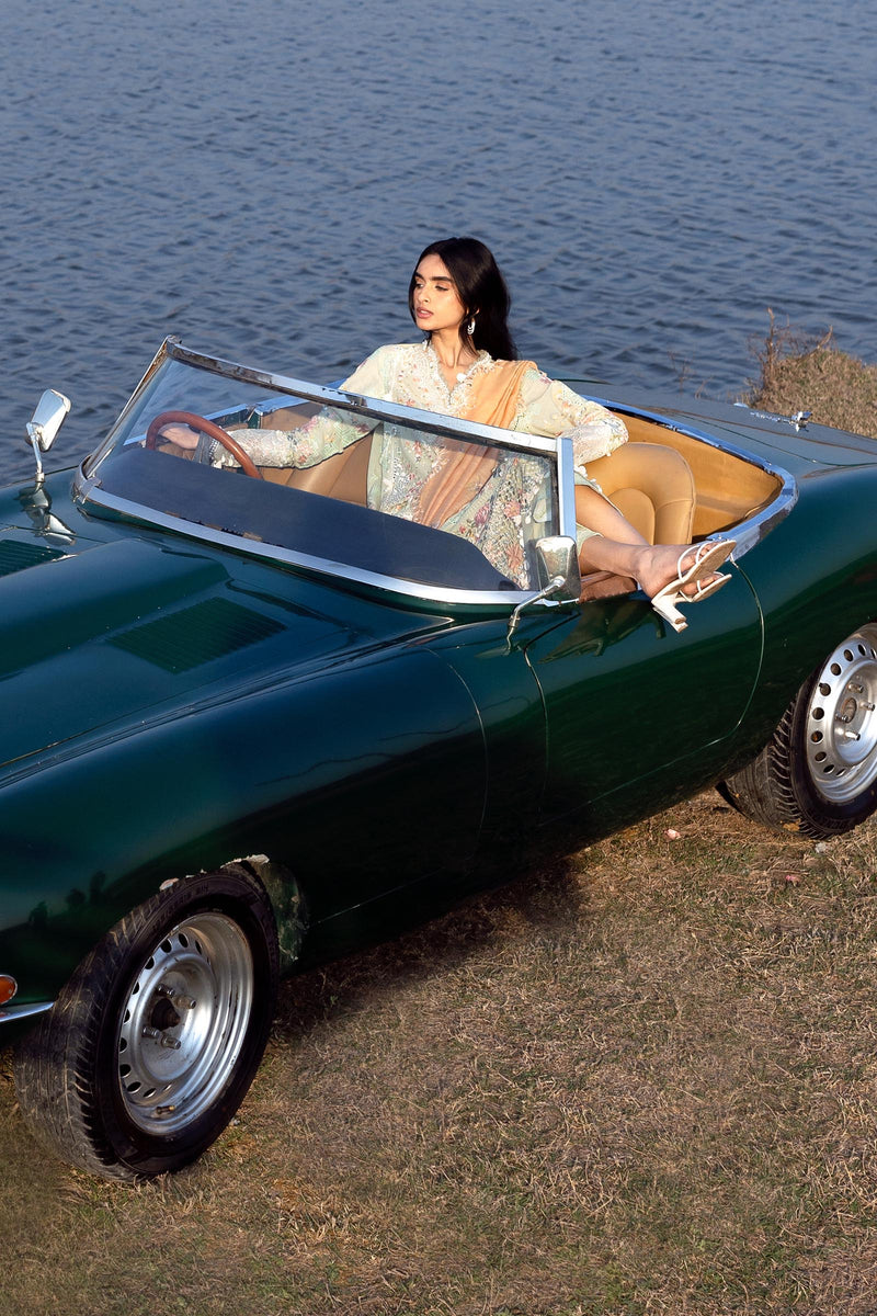 (L261-004-CV) | Unstitched  Luxury Lawn '26  | SANA SAFINAZ