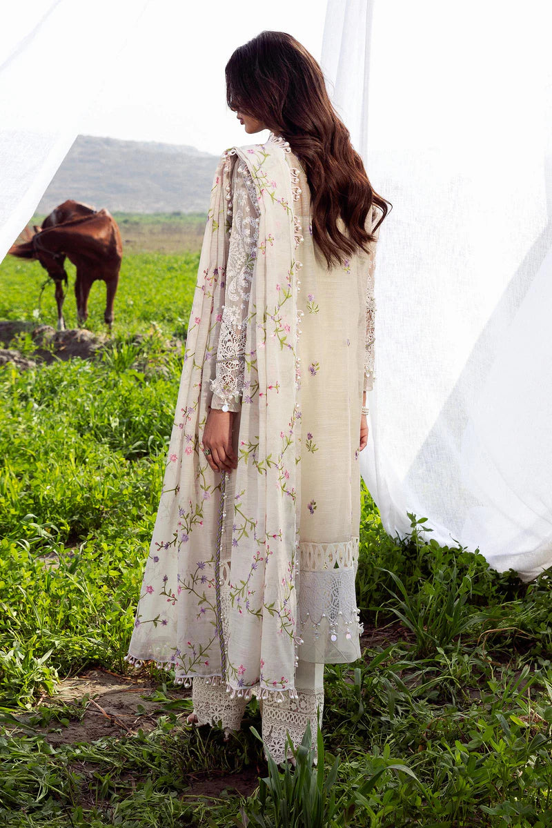 (L261-005-CV) | Unstitched  Luxury Lawn '26  | SANA SAFINAZ