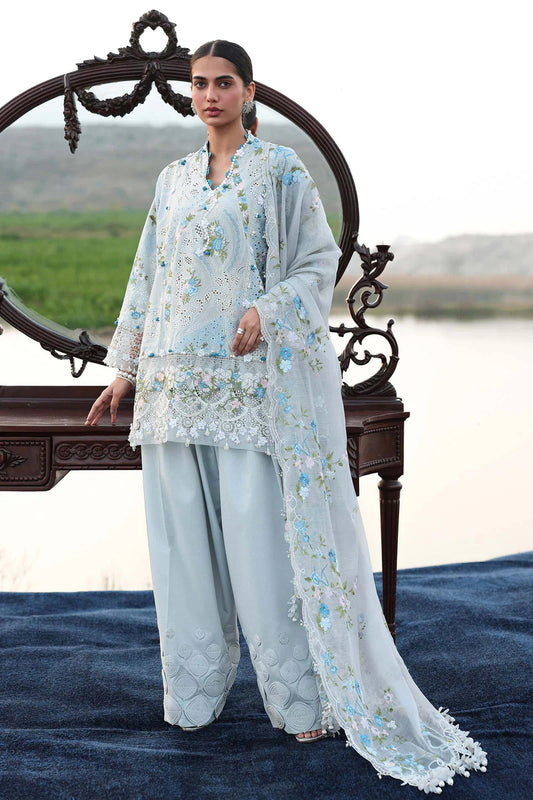 (L261-006-CV) | Unstitched  Luxury Lawn '26  | SANA SAFINAZ