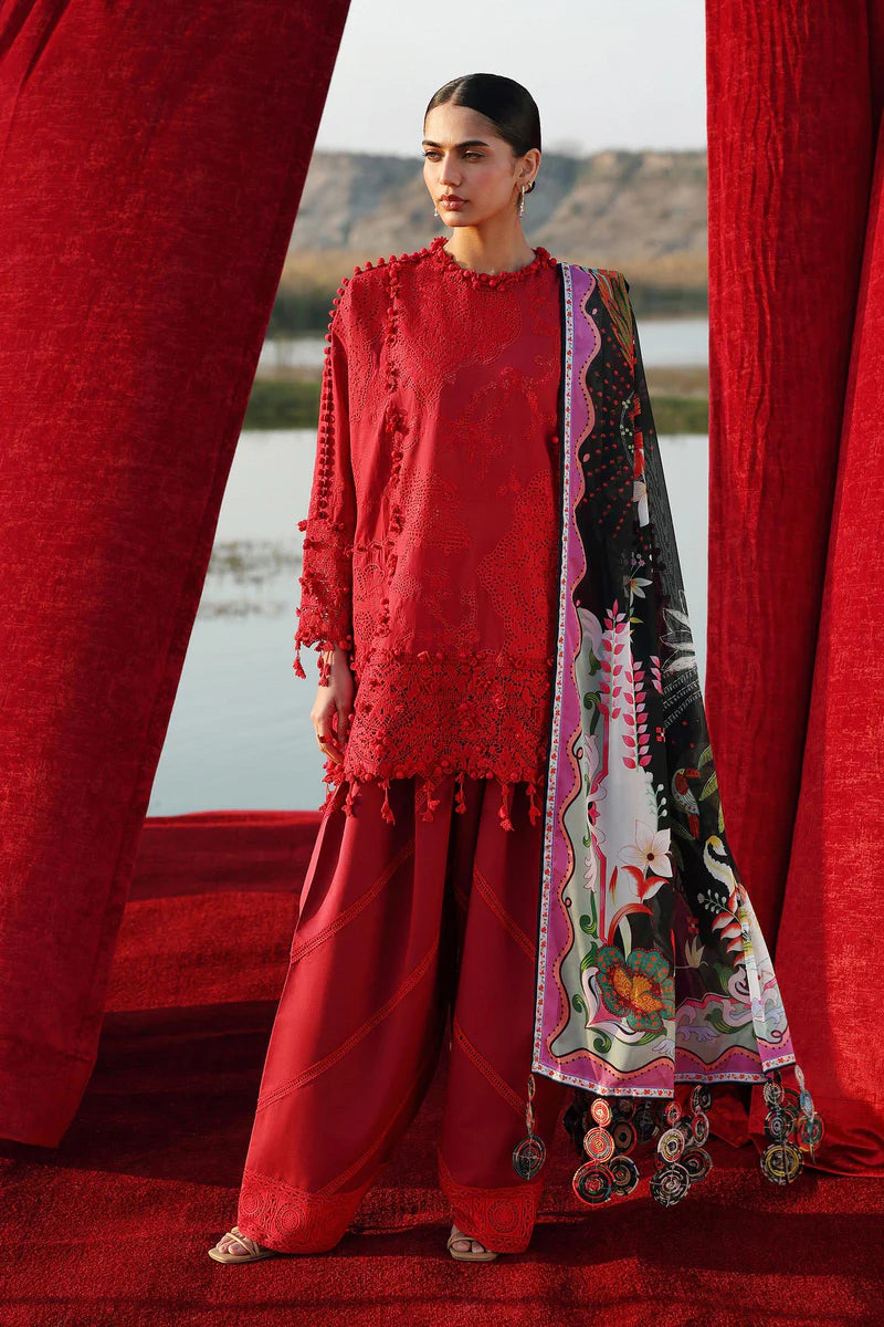 (L261-007-CL) | Unstitched  Luxury Lawn '26  | SANA SAFINAZ