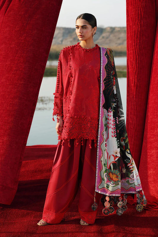 (L261-007-CL) | Unstitched  Luxury Lawn '26  | SANA SAFINAZ