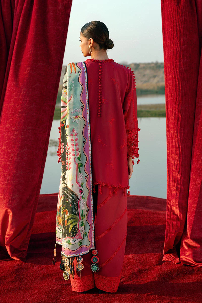 (L261-007-CL) | Unstitched  Luxury Lawn '26  | SANA SAFINAZ