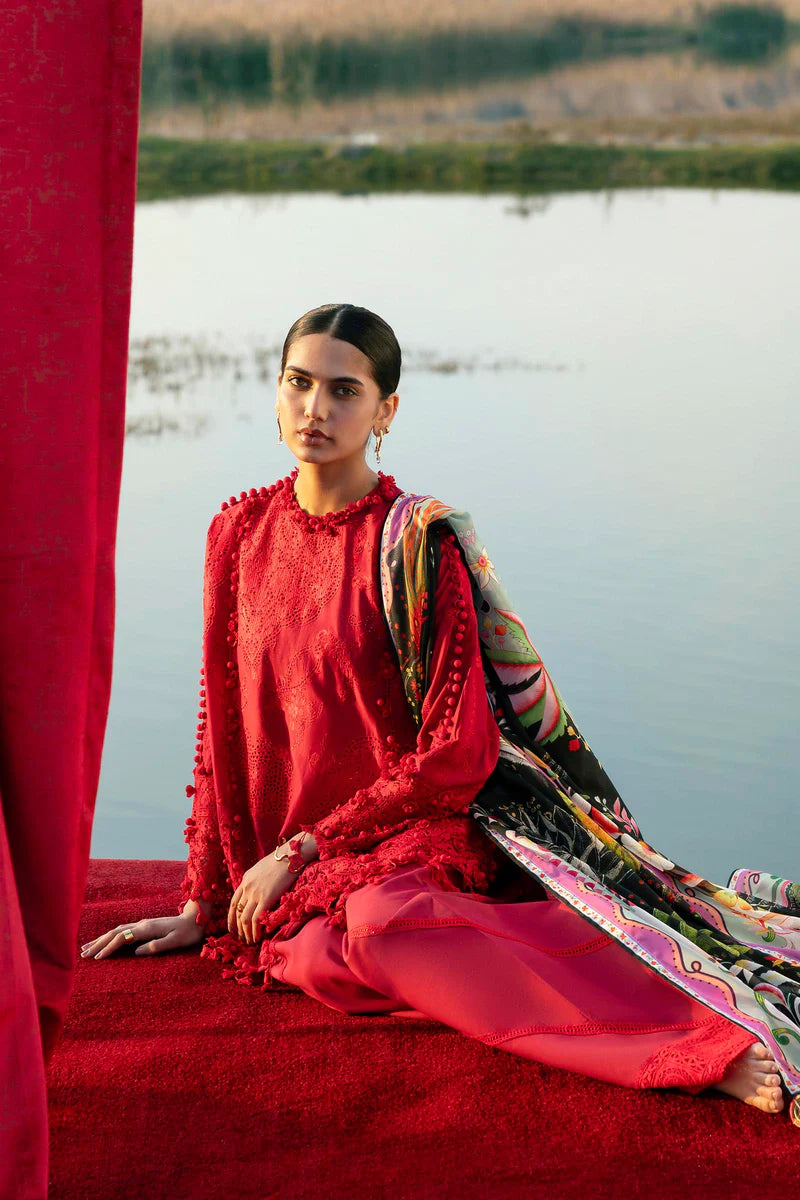 (L261-007-CL) | Unstitched  Luxury Lawn '26  | SANA SAFINAZ