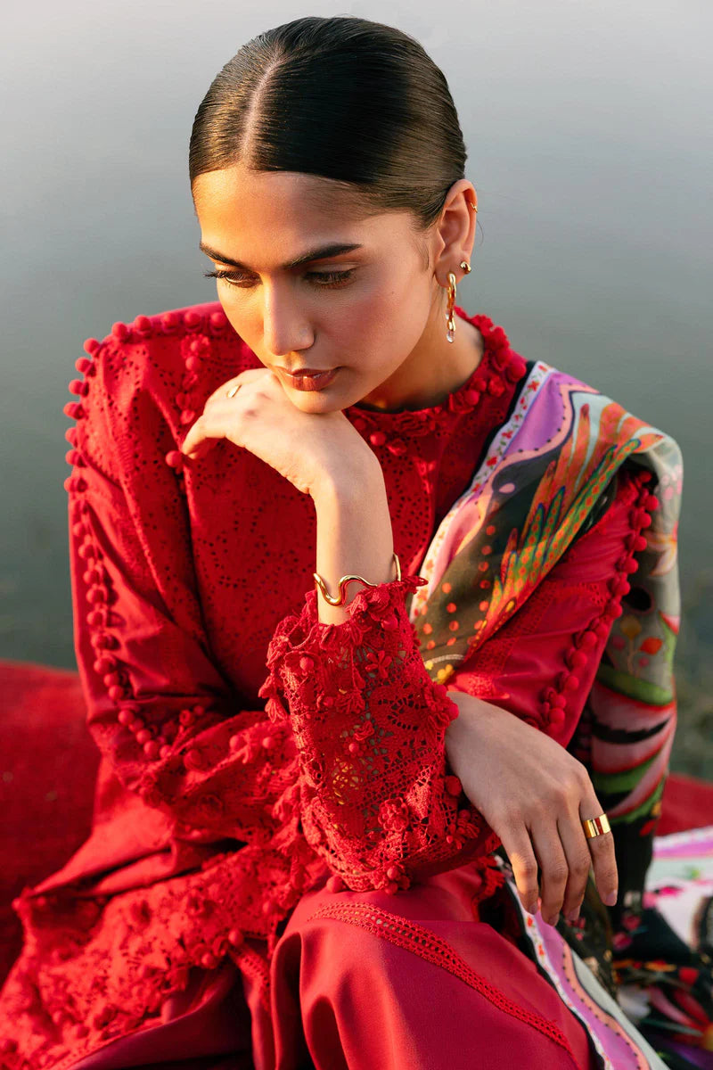 (L261-007-CL) | Unstitched  Luxury Lawn '26  | SANA SAFINAZ