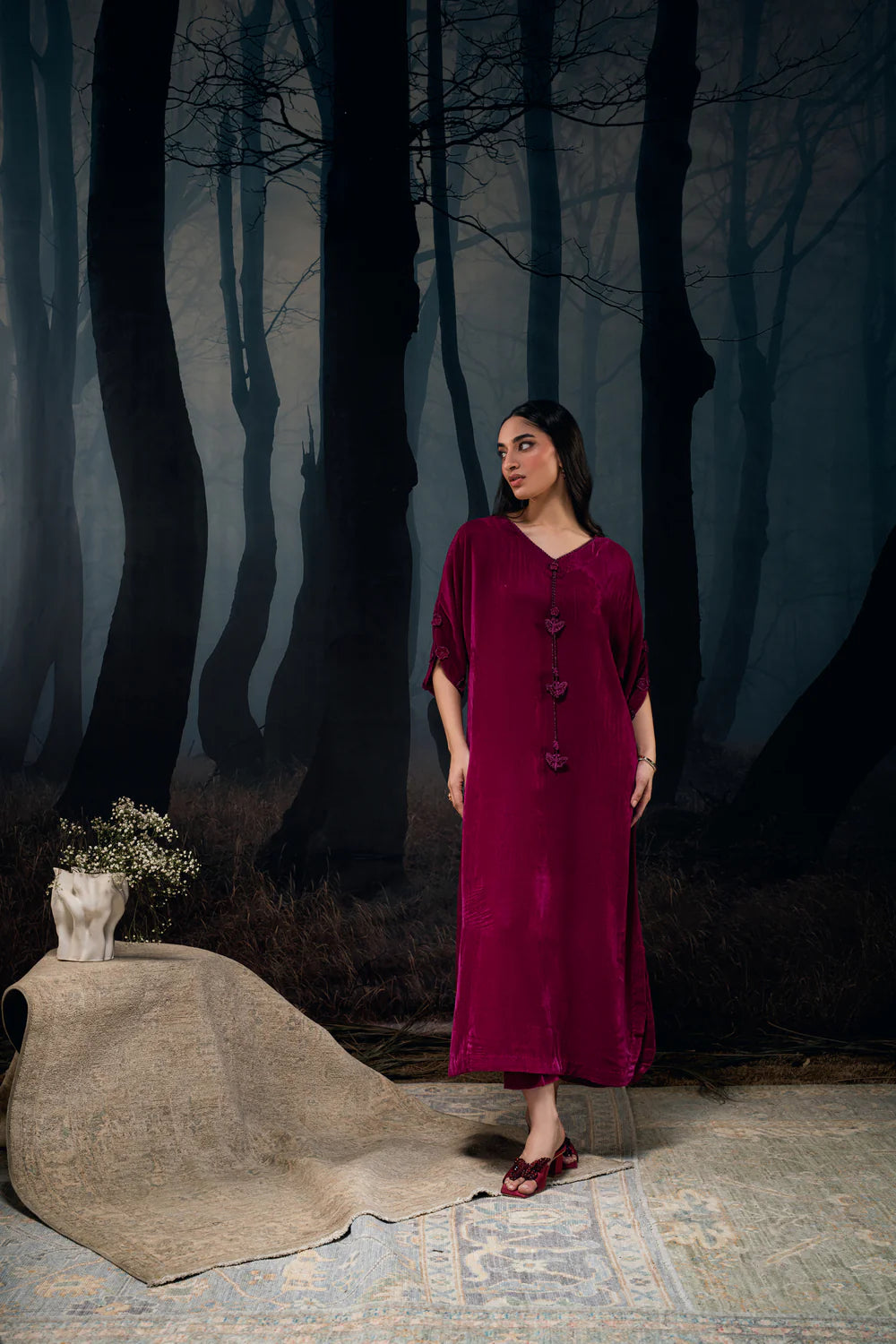 Leila - Shirt Style Kaftan | Wearinsead