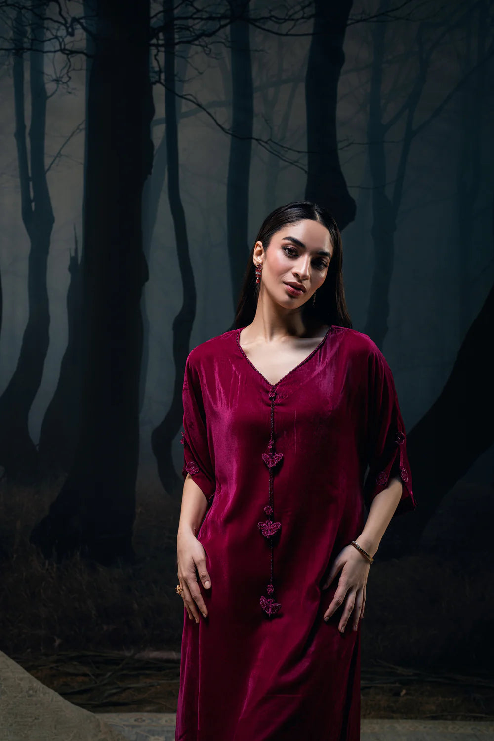 Leila - Shirt Style Kaftan | Wearinsead