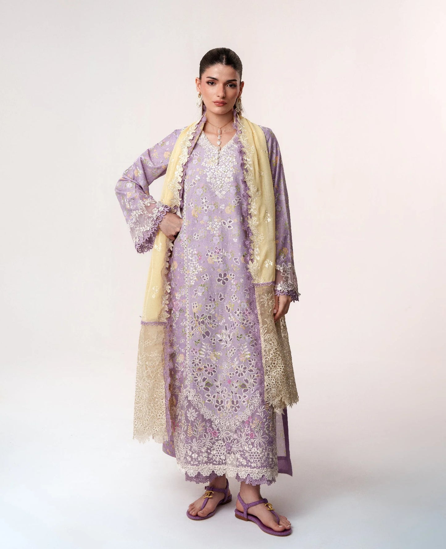Licci | Reine Luxury Lawn Stitched '26 | Republic Womenswear