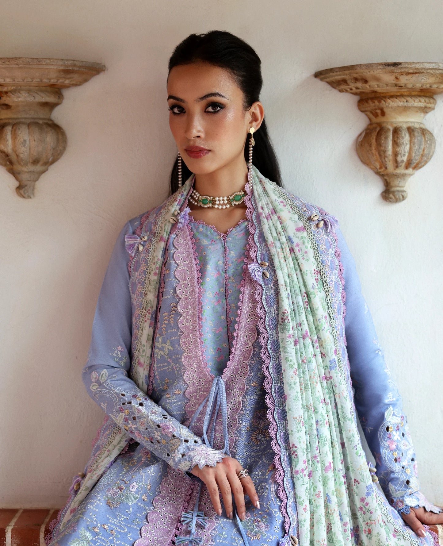 Lavender Petal | Embroidered Pret Vol- II '26 | Republic Womenswear