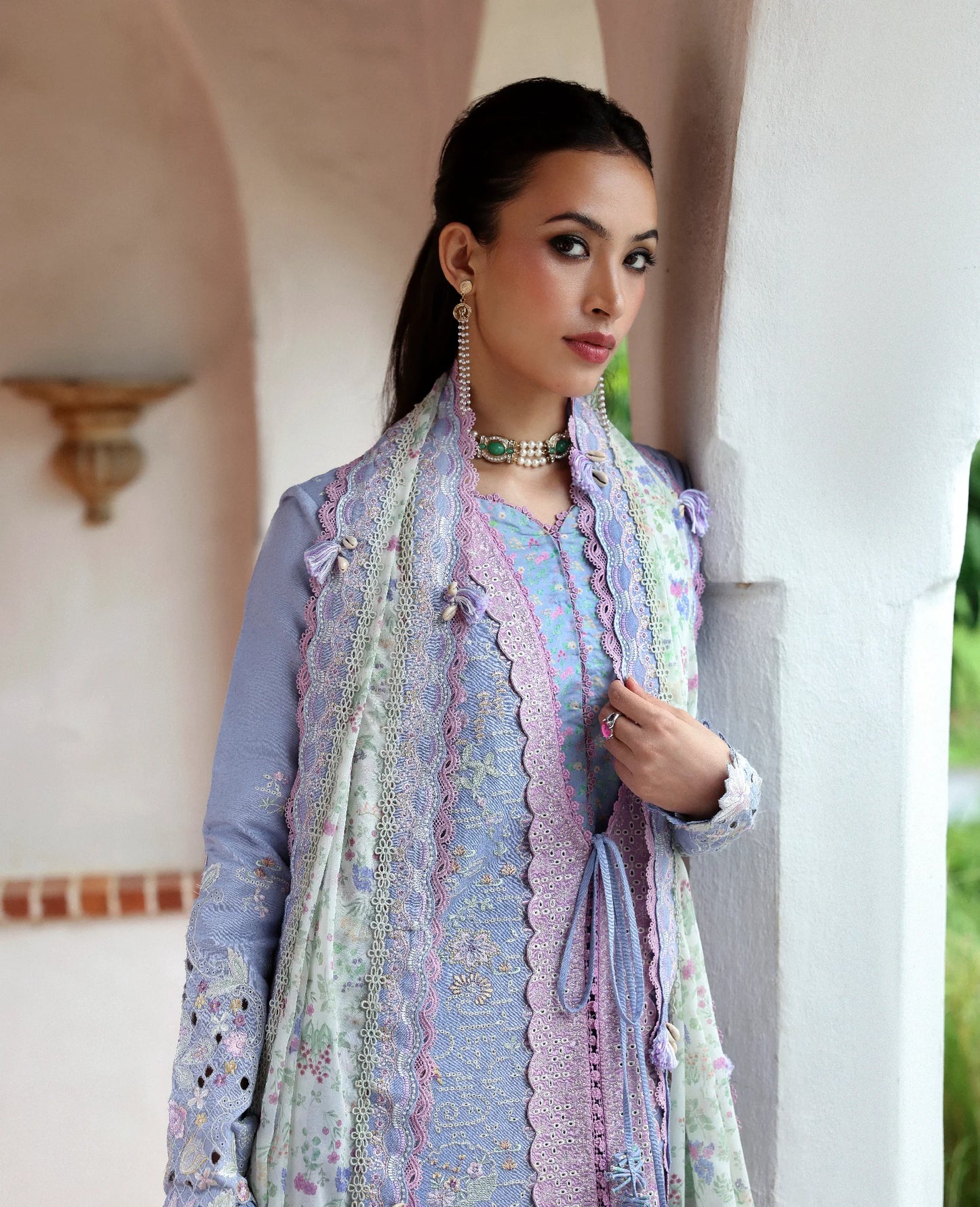 Lavender Petal | Embroidered Pret Vol- II '26 | Republic Womenswear