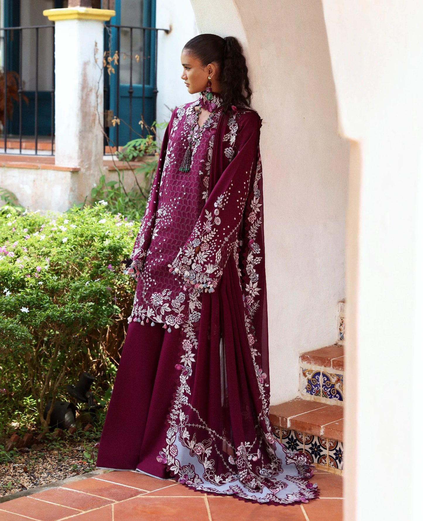 Velvet Dahlia | Embroidered Pret Vol- II '26 | Republic Womenswear