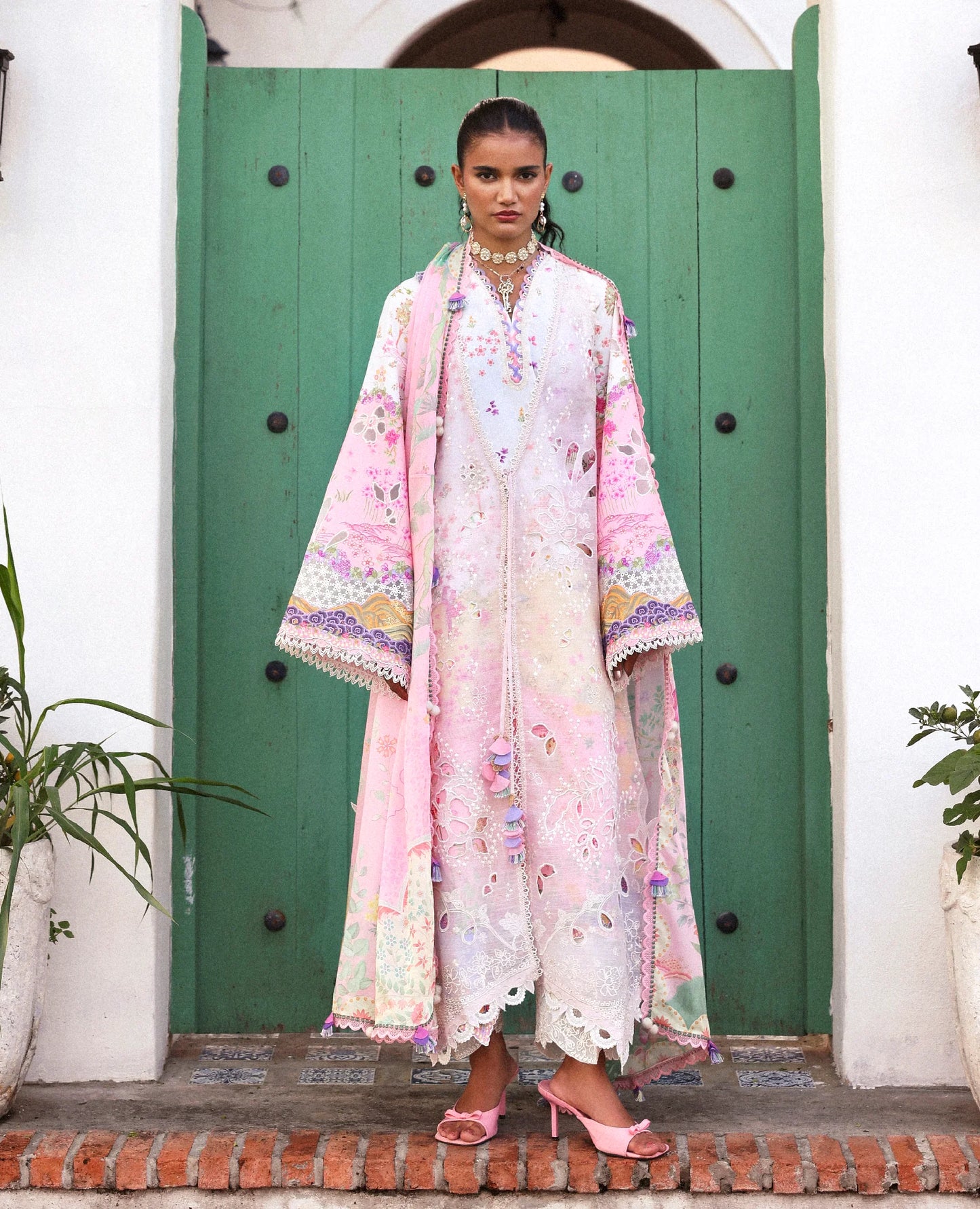 Crimson Camellia | Embroidered Pret Vol- II '26 | Republic Womenswear