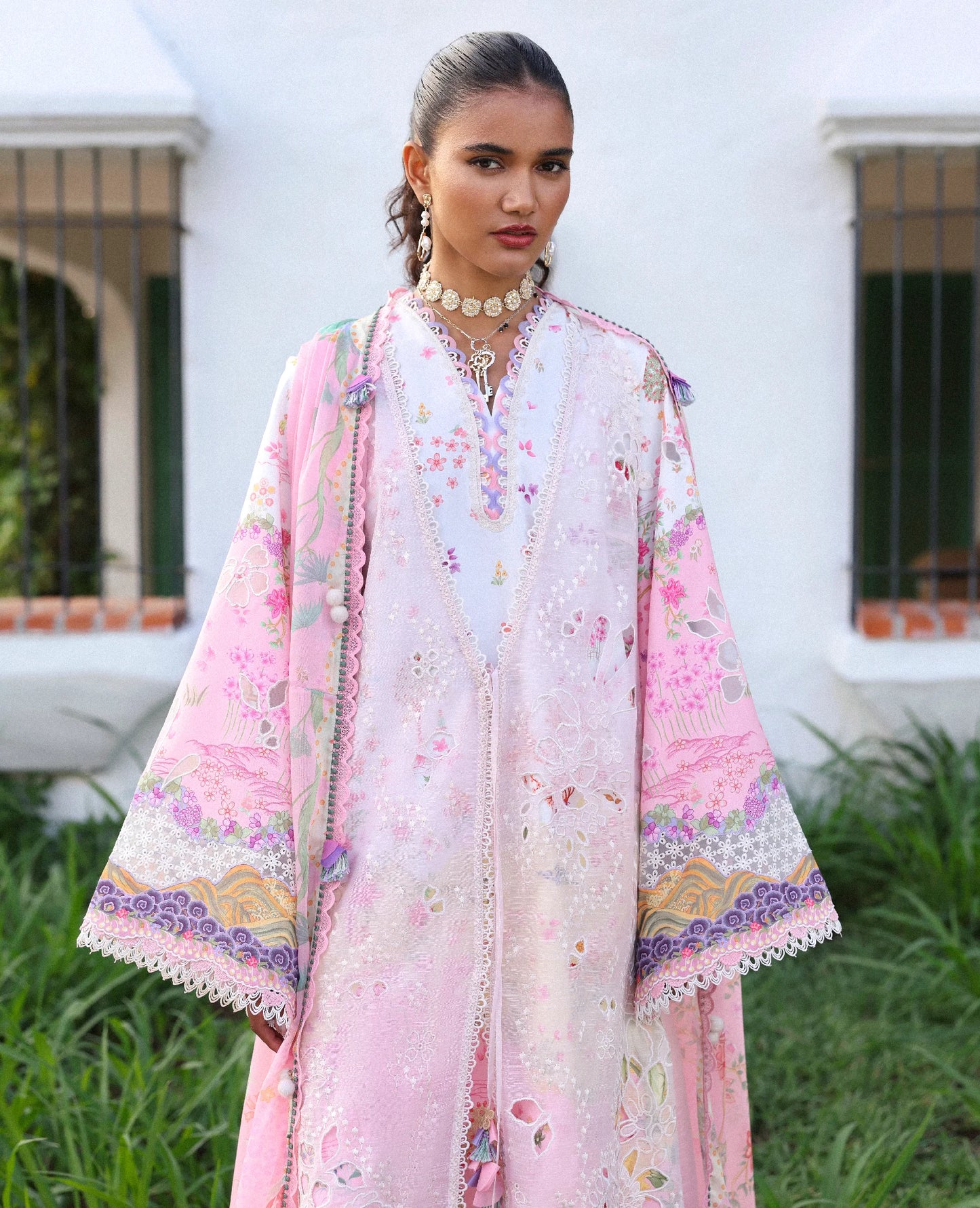 Crimson Camellia | Embroidered Pret Vol- II '26 | Republic Womenswear