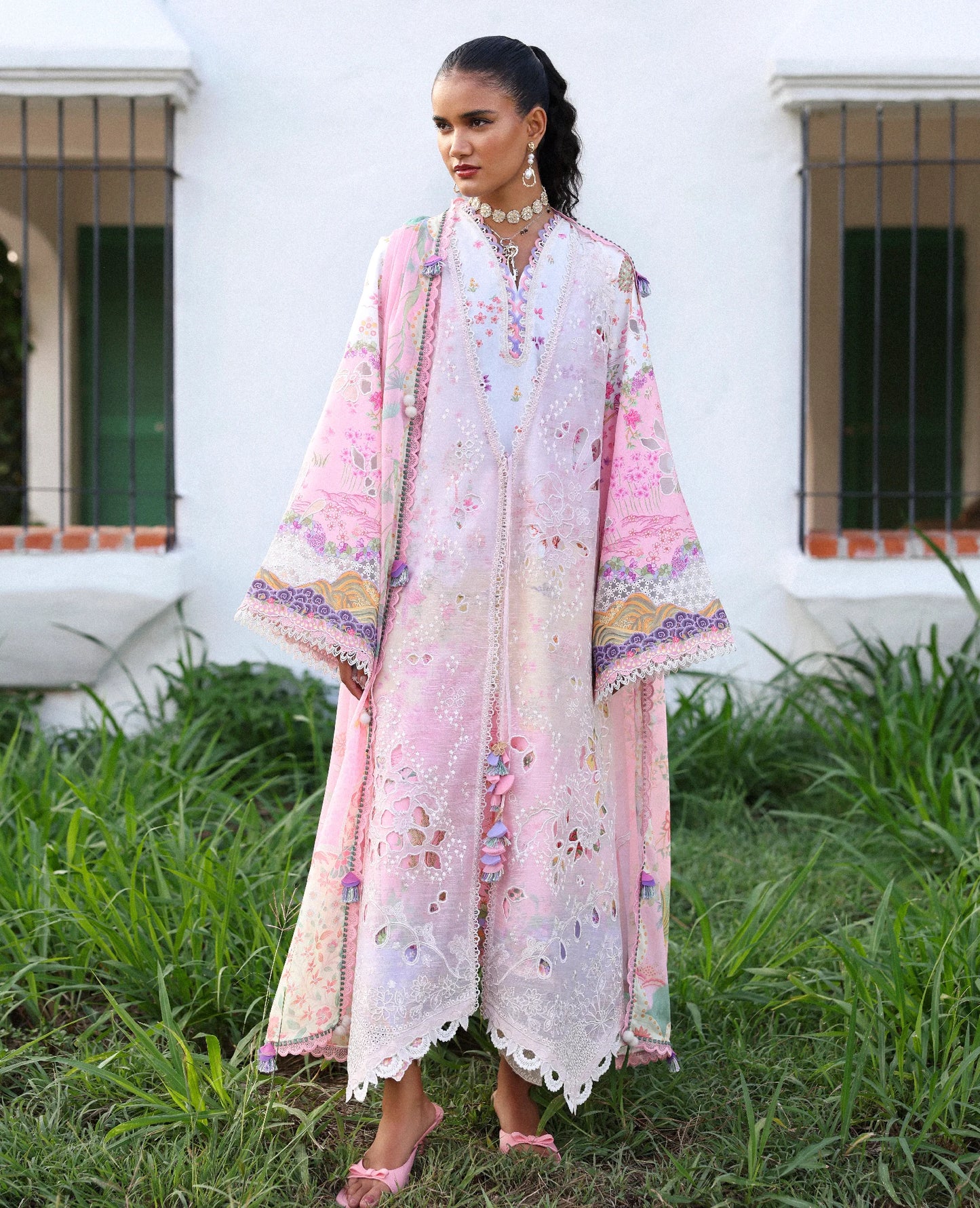 Crimson Camellia | Embroidered Pret Vol- II '26 | Republic Womenswear