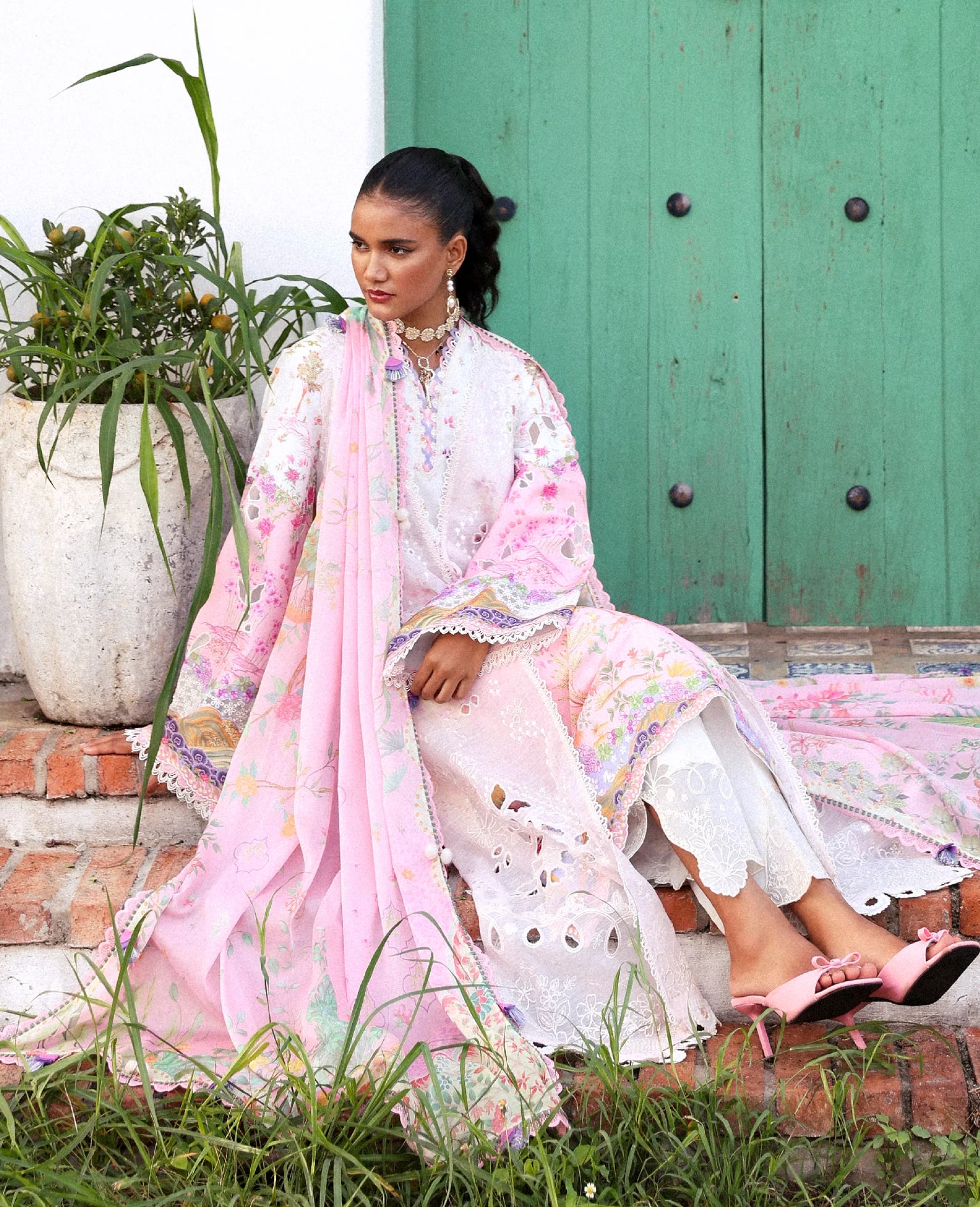 Crimson Camellia | Embroidered Pret Vol- II '26 | Republic Womenswear